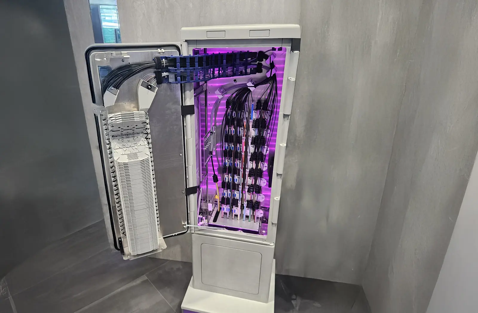 installation von POP Stationen und NVT